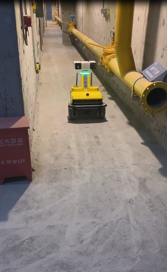 地下综合管廊巡检机器人